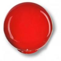 Ручка кнопка, выполнена в форме шара, цвет красный глянцевый 626RJ1 фото, цена 160 руб.