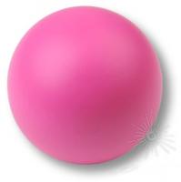 Ручка кнопка, выполнена в форме шара, цвет малиновый матовый 445FU1 фото, цена 415 руб.