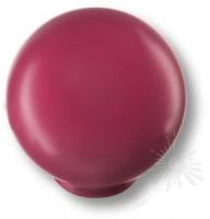 Ручка кнопка, выполнена в форме шара, цвет малиновый матовый 626MGX фото, цена 140 руб.