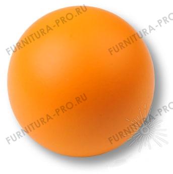 Ручка кнопка, выполнена в форме шара, цвет оранжевый матовый 445NA1 фото, цена 415 руб.