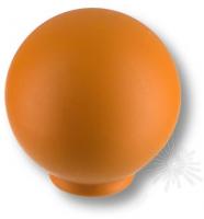 Ручка кнопка, выполнена в форме шара, цвет оранжевый матовый 626NAX фото, цена 145 руб.