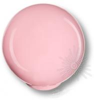 Ручка кнопка, выполнена в форме шара, цвет розовый глянцевый 626RS1 фото, цена 160 руб.