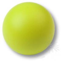 Ручка кнопка, выполнена в форме шара, цвет салатовый матовый 445VE1 фото, цена 415 руб.