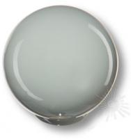 Ручка кнопка, выполнена в форме шара, цвет серый глянцевый 626GR фото, цена 130 руб.