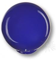 Ручка кнопка, выполнена в форме шара, цвет синий глянцевый 626AZ фото, цена 130 руб.