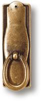 Ручка кольцо на подложке, старая бронза 3001.0091.002 фото, цена 480 руб.