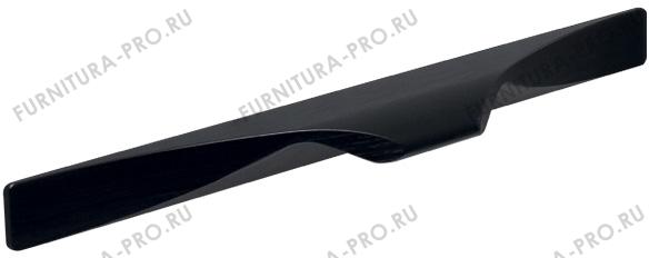 Ручка накладная L.190мм, отделка черный шлифованный (анодировка) HPP.01.0096.BL-BA фото, цена 595 руб.