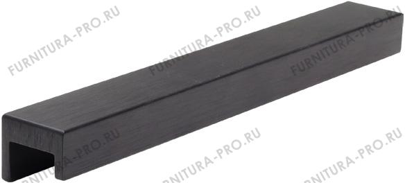 Ручка накладная L.190мм, отделка черный шлифованный (анодировка) HPP.05.0160.BL-BA фото, цена 530 руб.