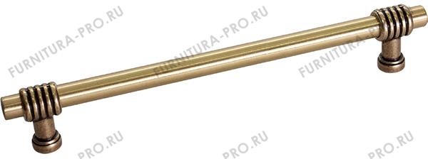 Ручка рейлинг 160 мм, отделка старая бронза 47102-22 фото, цена 950 руб.