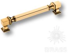Ручка рейлинг модерн, глянцевое золото 24K 160 мм BU 015.160.19SQ фото, цена 4 690 руб.