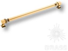 Ручка рейлинг модерн, глянцевое золото 24K 320 мм BU 015.320.19SQ фото, цена 5 355 руб.