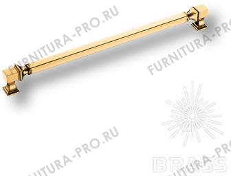 Ручка рейлинг модерн, глянцевое золото 24K 320 мм BU 015.320.19SQ фото, цена 5 355 руб.