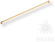 Ручка рейлинг модерн, глянцевое золото 24K 960 мм BU 015.960.19SQ фото, цена 7 720 руб.