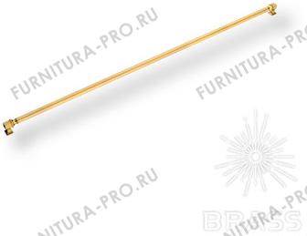 Ручка рейлинг модерн, глянцевое золото 24K 960 мм BU 015.960.19SQ фото, цена 7 720 руб.