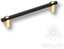 Ручка рейлинг модерн, глянцевое золото/чёрный 160 мм 8952 0160 GL-AL6 фото, цена 1 495 руб.