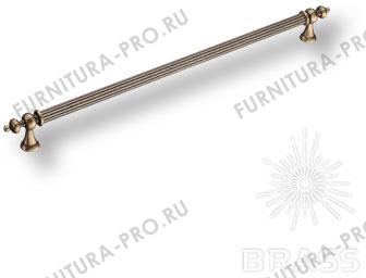 Ручка рейлинг модерн, ребристая, старая бронза 320 мм 1670-40-320-053 фото, цена 1 450 руб.