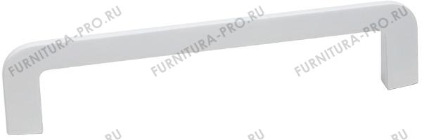 Ручка-скоба 128мм, отделка белый матовый M2722.128.WHITE фото, цена 250 руб.