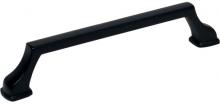 Ручка-скоба 128мм, отделка черный матовый M8201.128.MB фото, цена 275 руб.