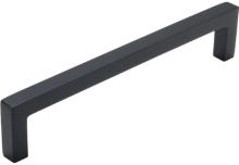 Ручка-скоба 128мм, отделка черный матовый SY7938 0128 AL6 фото, цена 410 руб.