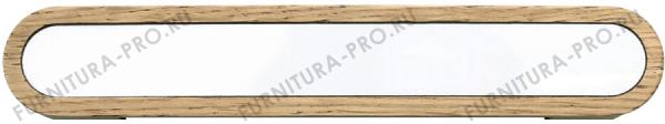 Ручка-скоба 128мм, отделка дуб + белый глянец CP.04.0128.OWG фото, цена 1 215 руб.