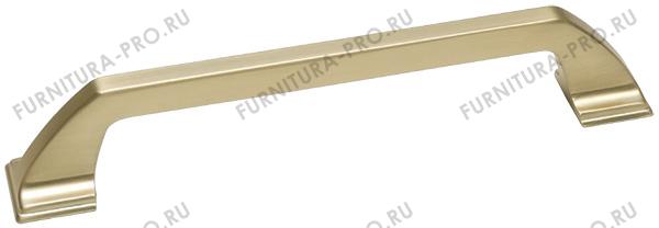 Ручка-скоба 128мм, отделка золото шлифованное M8006.128.BB фото, цена 295 руб.