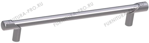 Ручка-скоба 160мм, отделка никель глянец шлифованный 8.1149.0160.34-33 фото, цена 1 165 руб.