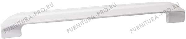 Ручка-скоба 224-192мм, отделка белый глянец 8.1107.224192.0270 фото, цена 650 руб.
