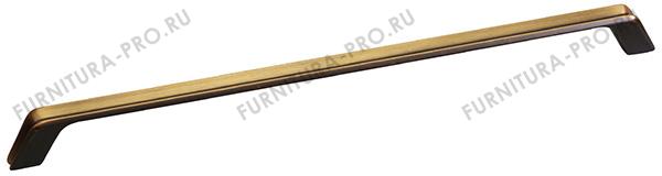 Ручка-скоба 320мм, отделка бронза античная французская 8.1134.0320.25 фото, цена 1 150 руб.