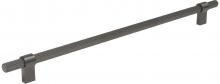 Ручка-скоба 320мм, отделка черный никель шлифованный SY8990 0320 BBN-BBN фото, цена 1 265 руб.