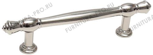 Ручка-скоба 96 мм, отделка никель глянец SY4482 0096 PN фото, цена 780 руб.