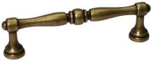 Ручка-скоба 96мм, отделка бронза античная "Флоренция" WMN.619X.096.M00D1 фото, цена 440 руб.
