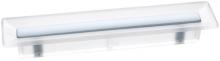 Ручка-скоба 96мм, отделка транспарент матовый + светло-голубой 8.1069.0096.94-0419 фото, цена 475 руб.