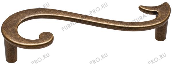 Ручка-скоба 96мм (правая), отделка бронза "Флоренция" 15065Z096DB.09 фото, цена 360 руб.