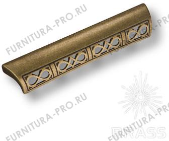 Ручка скоба, античная бронза 128 мм 15.176.128.12 фото, цена 415 руб.