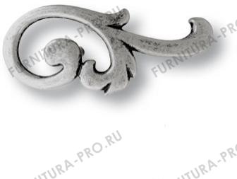 Ручка скоба, античное серебро 32 мм (правая) 15.141.02.16 right фото, цена 485 руб.