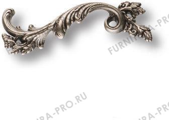 Ручка скоба, античное серебро 64 мм (левая) 15.216.64.16 left фото, цена 380 руб.