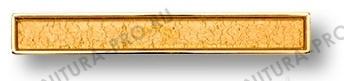 Ручка скоба, эксклюзивная коллекция, глянцевое золото24 k 96 мм
