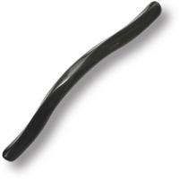 Ручка скоба, глянцевый чёрный 192 мм 247192PC02 фото, цена 965 руб.