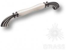 Ручка скоба керамика с металлом, перламутровый/графит 160 мм 1905-70-160-L PEARL фото, цена 1 745 руб.