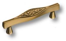 Ручка скоба, латунь, французское золото 96 мм 25104-037-96 фото, цена 3 795 руб.