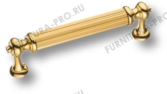 Ручка скоба латунь, глянцевое золото 96 мм 2512-003-96 фото, цена 3 300 руб.