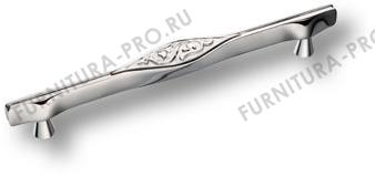 Ручка скоба, латунь, глянцевый хром 160 мм 25104-005-160 фото, цена 4 290 руб.