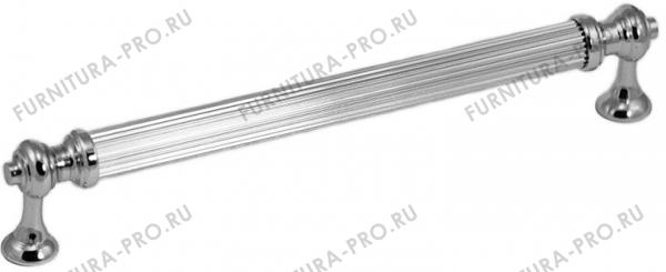 Ручка скоба латунь, глянцевый хром 160 мм 2512-005-160 фото, цена 3 960 руб.