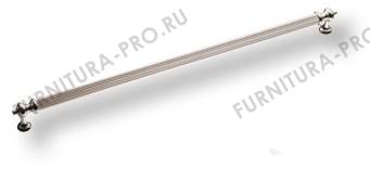 Ручка скоба латунь, современная классика, глянцевый никель 320 мм 2512-016-320 фото, цена 8 055 руб.