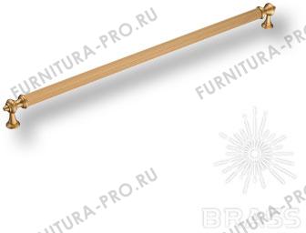 Ручка скоба латунь, современная классика, сатинированное золото 320 мм 2512-007-320 фото, цена 6 350 руб.