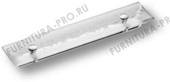 Ручка скоба, пластик глянцевый хром 96 мм 2594-005-96 DESIGN фото, цена 3 135 руб.