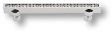 Ручка скоба с кристаллами Swarovski, глянцевый хром 2575-005-480 фото, цена 11 905 руб.