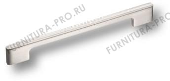 Ручка скоба, сатин-никель с белой вставкой 160 мм 182160MP08PL06 фото, цена 1 255 руб.