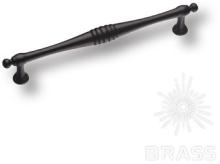 Ручка скоба современная классика, чёрный 160 мм BU 004.160.09 фото, цена 690 руб.