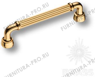 Ручка скоба современная классика, глянцевое золото 128 мм 1116 128MP11 фото, цена 1 200 руб.